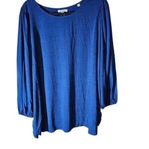 Max Studio Royal Blue Women's Blouse